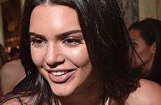 kendall jenner nipple piercing rising gown mood looked catwalk hectic celebrate york week star party after time dress