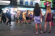 prostitutes asian street sex thailand phuket bangla tourism waiting client asia walking famous road stock 4k dec shutterstock