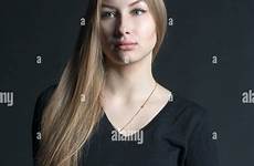 russian girl beautiful teenage teen stock alamy light mental spiritual portrait studio