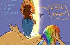 rainbow dash applejack human mlp nude little pony rule34 rule edit respond hair xbooru original delete options