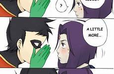 raven robin titans teen beast boy go anime comic but ship fanpop starfire now comics fanart kiss shipped also girl
