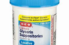 glycerin suppositories nausea