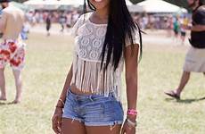 festival outfits music outfit firefly beach summer crop style fashion festivals tops looks teen fringing outdoor stunning rock teenvogue beauty