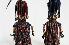 sudan dinka south dolls pair chairish