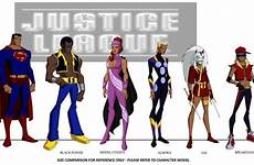 crisis league justice earths two crime syndicate dc phil bourassa model character comic citizen young super animated movie concept universe