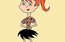 pebbles flintstone deviantart colored ticked off flintstones quotes teenage teen caricature cartoon caveman cartoons bambam quotesgram tv version fan