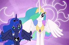 luna celestia princess mlp pony little alicorns marks cutie fim their magic background equestria friendship fanpop wiki race wikia princesa