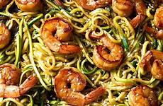 healthy shrimp dinner recipes low carb easy zucchini fry stir meal quick teriyaki eatwell101 meals noodle food dinners recipe fast