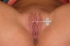 clit piercing clitoris getting tumblr pierced pain cunt needle
