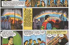 strip comic superman comics strips illustrations illustration dc history medium