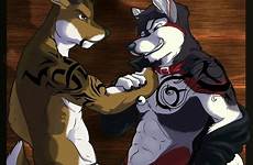 furry deer wolf male sexy furries punch fursuit same uploaded user artist red