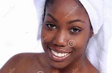 woman bath african american stock shaving water