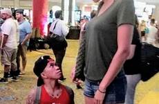 tall short women girl guy vs deviantart