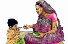feeding child india grandmother complementary iycf mo kb
