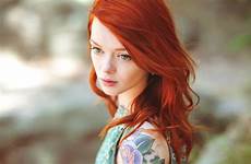 hair suicide portrait photography color red wallpaper hairstyle redhead blond lass shoot coloring costume tattoo eye human lady pornstar clothing