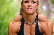 bodybuilding female muscular johnny via