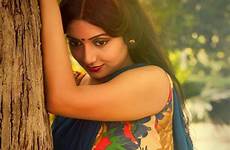 saree rupsa saha navel sensation stylishinsaree chowdhury