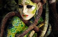 snake costume makeup serpent halloween girl make goddess medusa hybrid inspired google costumes human choose board