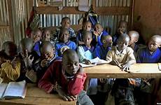 poor class african schools children students kenya classroom africa environment nairobi marks kibera suspended strike teachers return educational ages pose