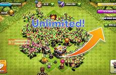 clans unlimited coc gems myphoneupdate troops v14 supercell
