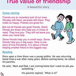 Strong Character in Friendship Story