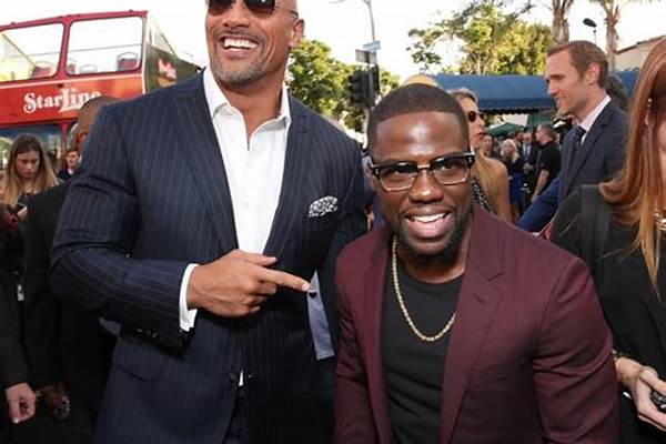 Dwayne Johnson and Kevin Hart bromance in Central Intelligence