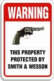 Image result for protected by smith and wesson