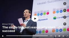 双语字幕TED演讲：创业公司成功的最大要素！