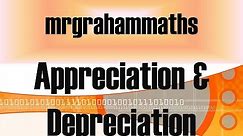 National 5 Maths Percentages - Appreciation & Depreciation