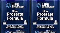 Life Extension Ultra Prostate Formula, 100 Softgels (Pack of 2) - Natural Supplement for Men