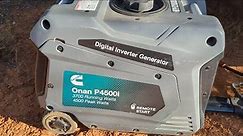 Cummins Onan P4500I Inverter Portable Generator