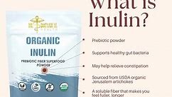 Inulin is a prebiotic powder made... - Dr. Botanical Health
