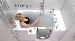 Ellas Bubbles: Royal Walk-In Tub With Shower Column