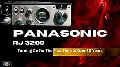 Panasonic RJ3200 23 Channel CB Radio First turn On In Over 20 Years