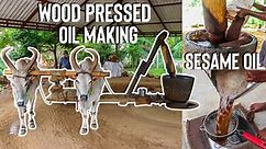 HOW Sesame OIL is made ? Wood Pressed Oil | Chekku Ennai | Factory Tour