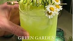 Green Garden Cocktail (cucumber, elderflower & vodka)
