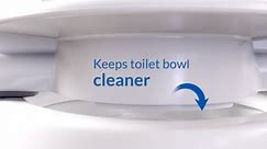 BEMIS Assurance Raised 3" Round Premium Plastic Closed Front Toilet Seat in White Never Loosens R85320TSS 000