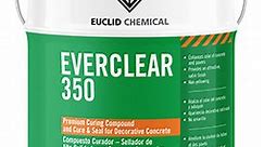 Euclid EverClear 350 Acrylic Cure and Seal - 5 Gallon Container
