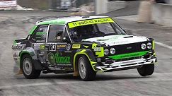 Paolo Diana' Fiat 131 Racing Proto Screaming Engine & Show at RallyLegend!