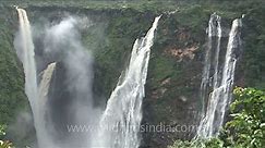 Jog Falls - Gerusoppe falls of Shimoga District, Karnataka