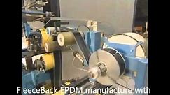 EPDM manufacture with Factory Applied Seaming Tape