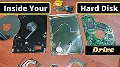 Inside Your Hard Disk Drive! Watch This And Never Lose Your Data Again