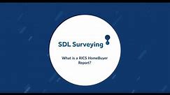 What Is a HomeBuyer Report? | House Surveys Guide | SDL Surveying