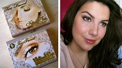 Too Faced Natural Face & Eye Palette Tutorials