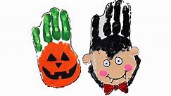 Halloween Handprint Art & Craft Ideas - The Best Ideas for Kids