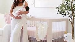 We’re swooning over @Jessi Malay’s sweet, swan-themed nursery styled with the Sunday Recliner, Lolly 3-in-1 Convertible Crib, and Palma 7-Drawer Dresser. 💕 #nurseryinspo #babytiktok #pregnanttiktok #nurserytour🧸
