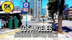 LOS ANGELES Downtown, Century City, and UCLA Morning Coffee Walk | 5K 60 UHD