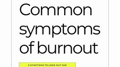 Feeling off lately? 🤔 Here are 8 common burnout symptoms you may be experiencing: Constant Exhaustion 😴 Lacking Motivation 🙅‍♀️ Growing Cynicism 😒 Plummeting Focus 😵‍💫 Detachment 🗣 Persistent Anxiety 😰 Physical Effects 🤕 Work Dread 😩 Burnout creeps up slowly, but these signals can help you identify it early. Don’t ignore the signs - take steps to prioritize your wellbeing! 🧘‍♀️💕 #burnoutprevention #worklifebalance #wellness #mentalhealth #selfcare #burnoutrecovery #assessalignachieve