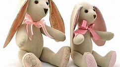 I Love Sewing - Love this cute stuffed bunny sewing...