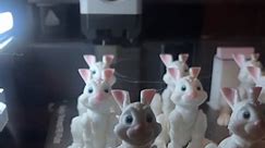 baby bunnies #fyp #3dprinting #deskdecor #matmiremakes #easter #bunny @matmire_makes